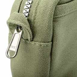 Soolla Studio Pouch - Ganja Green, zipper