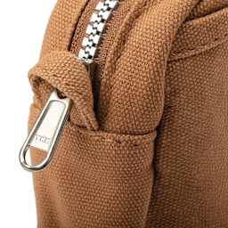 Soolla Studio Pouch - Cinnamon, zipper