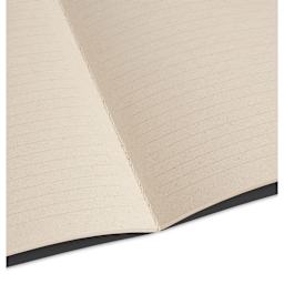 Artik Singer Sewn Notebook - Coconut, 5" x 8-1/4", Ruled, Pkg of 2, open