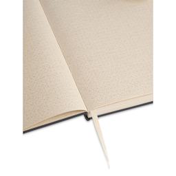 Artik Hardcover Notebook - Coconut, 5-3/4" x 8-1/4", Dot Grid, open
