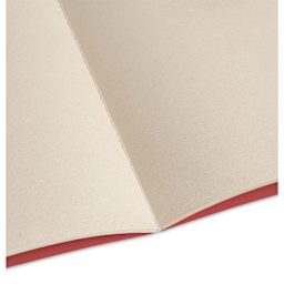 Artik Singer Sewn Notebook - Cherry, 5" x 8-1/4", Blank, Pkg of 2, open