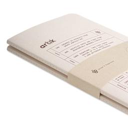 Artik Singer Sewn Notebook - Grape, 5" x 8-1/4", Blank, Pkg of 2