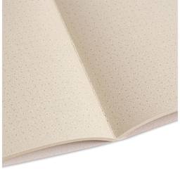 Artik Singer Sewn Notebook - Grape, 3-1/2" x 5-1/2", Dot Grid, Pkg of 3, open