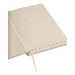 Artik Hardcover Notebook - Kiwi, 5-3/4" x 8-1/4", Ruled, inside cover