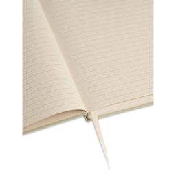 Artik Hardcover Notebook - Kiwi, 5-3/4" x 8-1/4", Ruled, open