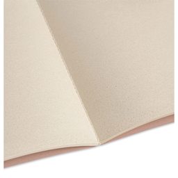 Artik Singer Sewn Notebook - Almond, 5" x 8-1/4", Blank, Pkg of 2, open
