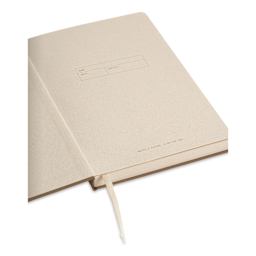 Artik Hardcover Notebook - Hazelnut, 5-3/4" x 8-1/4", Blank, inside cover
