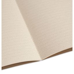 Artik Singer Sewn Notebook - Hazelnut, 5" x 8-1/4", Ruled, Pkg of 2, open