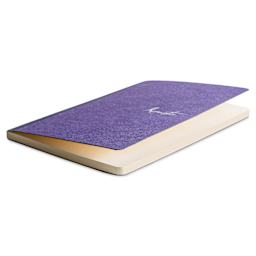 Karatis Fountain Pen Journal - Medium, Aster, 96 Sheets, slightly open