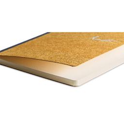 Karatis Fountain Pen Journal - Medium, Amber, 96 Sheets, close-up