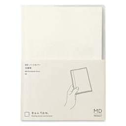 Midori MD Notebook Cover - A6, Clear, packaging