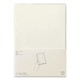 Midori MD Notebook Cover - A5, Clear, packaging