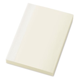 Midori MD Notebooks - A7, Lined, White, front