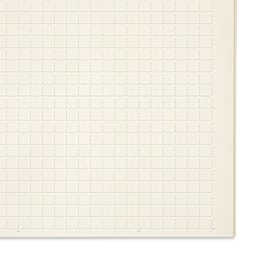Midori MD Notebooks - A5, Grid, White, close-up of paper