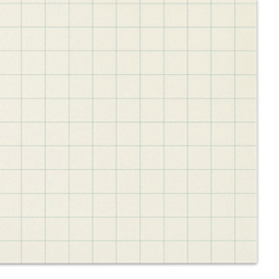 Midori MD Memo Block - 3.9" x 3.9", Grid, White, close-up of sheet