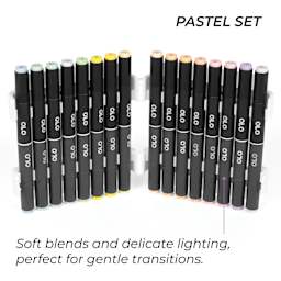 Pastel Set. Soft blends and delicate lighting, perfect for gentle transitions.