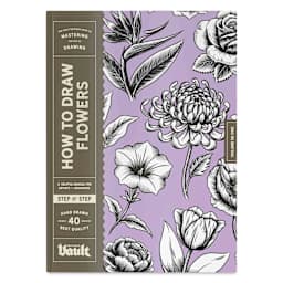Vault Editions How to Draw Flowers, front cover