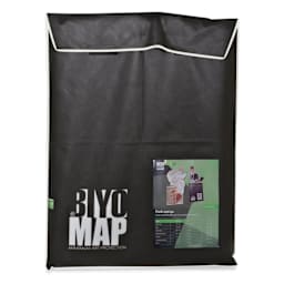 Biyomap Reusable Art Storage Bag - 43.3" x 51.2", White Border
