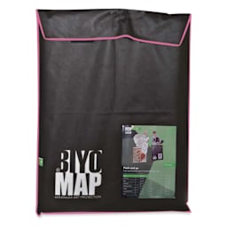 Biyomap Protective Cover - 19.7" x 23.6", Pink Border