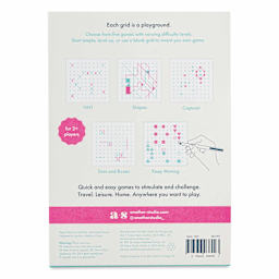 Another Studio Play Pad - 12-1/2 cm x 18 cm, Grid, back of pad