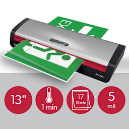 GBC 250HS Pouch Laminator features