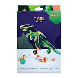 Studio Roof 3D Figures - T-Rex (Front of packaging)