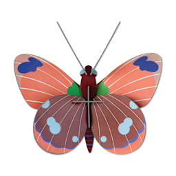 Studio Roof 3D Wall Decoration - Delias Butterfly, assembled piece