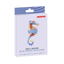 Wall Decoration Blue Ringlet Seahorse