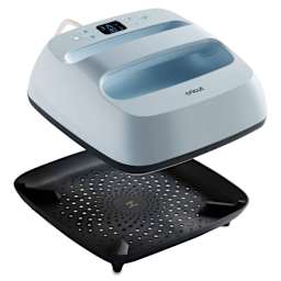 Cricut EasyPress 3 - Zen Blue, 9" x 9", separated from the base