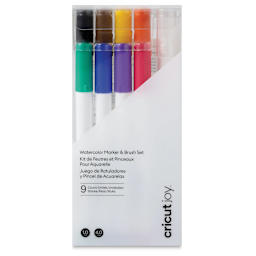 Cricut Joy Watercolor Marker and Brush - Set of 9, front of the packaging