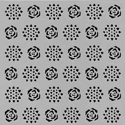 PA Essentials Stencil - Rose Lotus Pattern