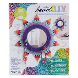 Perler Bead D.I.Y. Jewelry Organizer Activity Kit front of packaging