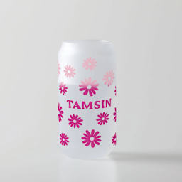 Cricut Cold Color-Changing Permanent Vinyl - Pink/Magenta, 12" x 24" finished example