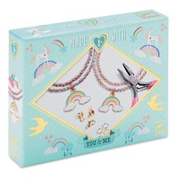 Djeco You & Me Jewelry Kit - Rainbow Kumihimo front of packaging