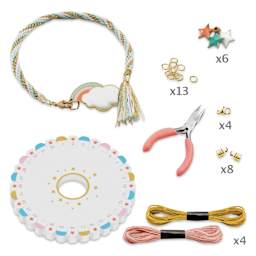 Djeco Celeste Bracelet Kit contents