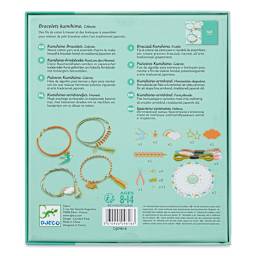 Djeco Celeste Bracelet Kit back of packaging