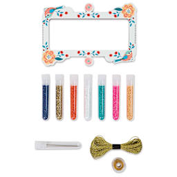Djeco Tiny Beads Jewelry Craft Kit contents