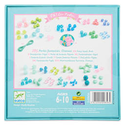 Djeco Fancy Bead Set - Birds - back of packaging