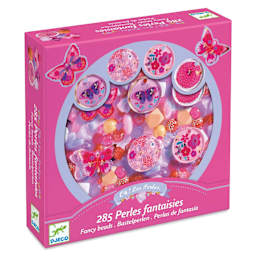 Djeco Fancy Bead Set - Butterflies - front of packaging