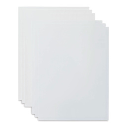 Cricut Printable Waterproof Sticker Set - Transparent, 8-1/2" x 11", Pkg of 6