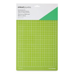 Cricut Joy Xtra Adhesive Cutting Mat - Standard Grip, 8-1/2" x 12" front of packaging