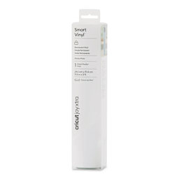 Cricut Joy Xtra Permanent Smart Vinyl - White, 9-1/2" x 3 ft front of packaging