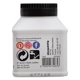 Decopatch Gesso Primer Paint - 2.5 oz - back of packaging