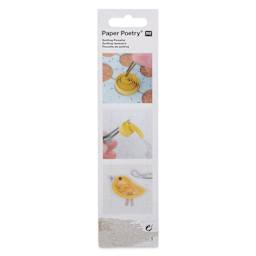 Rico Design Paper Poetry Quilling Tweezers - back of packaging