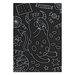 Rico Design Paper Poetry Scratch Paper Pads - Motifs, A5 - snacking demon