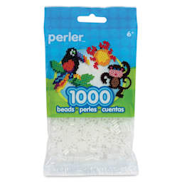 Perler Fused Bead Bag - Clear, Pkg of 1000
