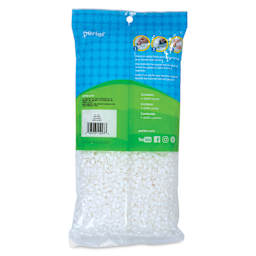 Perler Fused Bead Bag - White, Pkg of 6000 - back of packaging