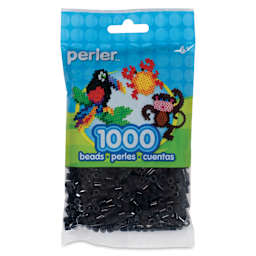 Perler Fused Bead Bag - Black, Pkg of 1000 - front of packaging