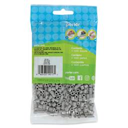 Perler Fused Bead Bag - Grey, Pkg of 1000 - back of packaging