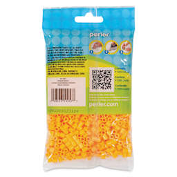 Perler Fused Bead Bag - Cheddar, Pkg of 1000 - back of packaging